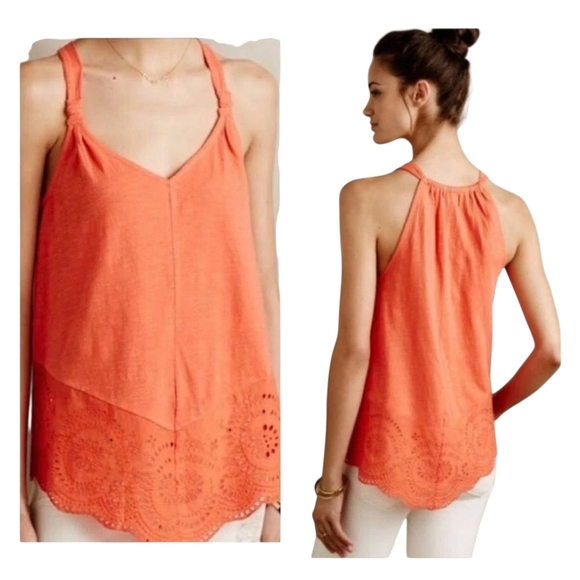 Meadow Rue By Anthropologie Relaxed Asymmetrical Camisole - Picture 4 of 5